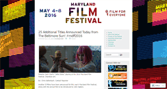 Desktop Screenshot of blog.md-filmfest.com